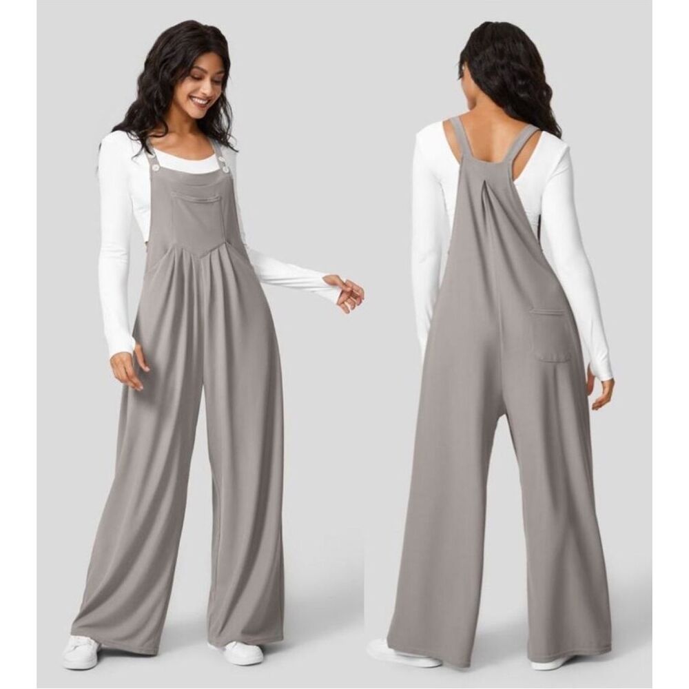 Halara Adjustable Strap Button Multiple Pockets W… - image 1